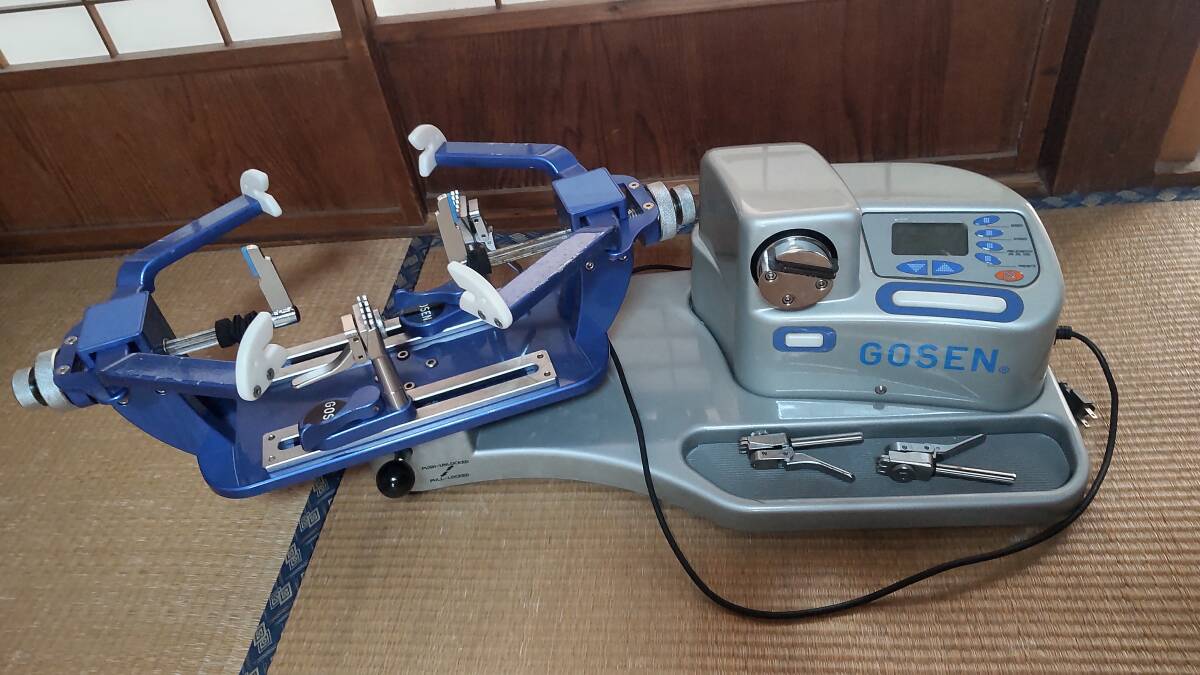 ストリングマシン GOSEN GM-7000 ガット張り機の落札情報詳細 - Yahoo