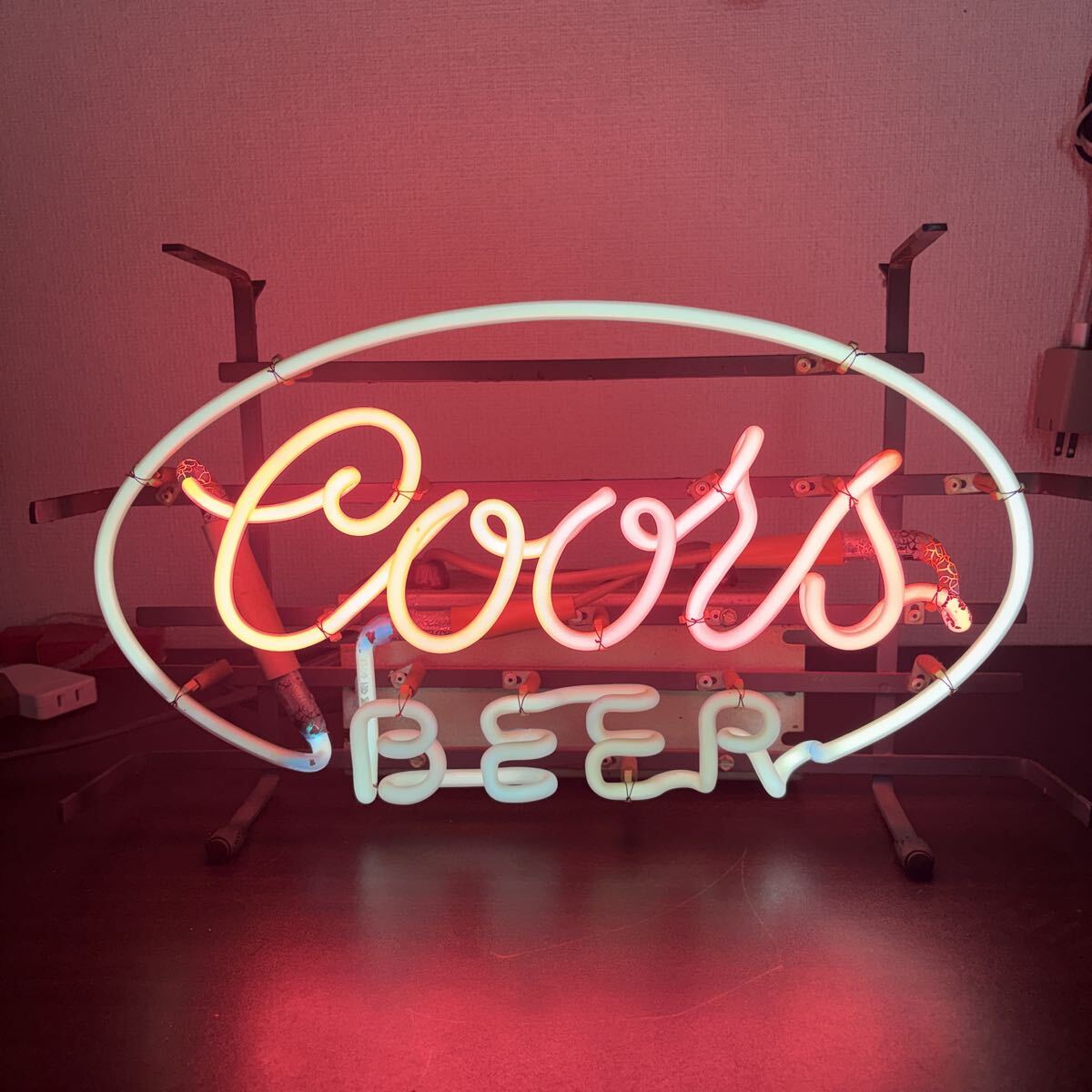 美品 ☆ZIMA/ジーマ ネオンサイン 電飾看板☆ 検) 店舗 ガレージ BAR