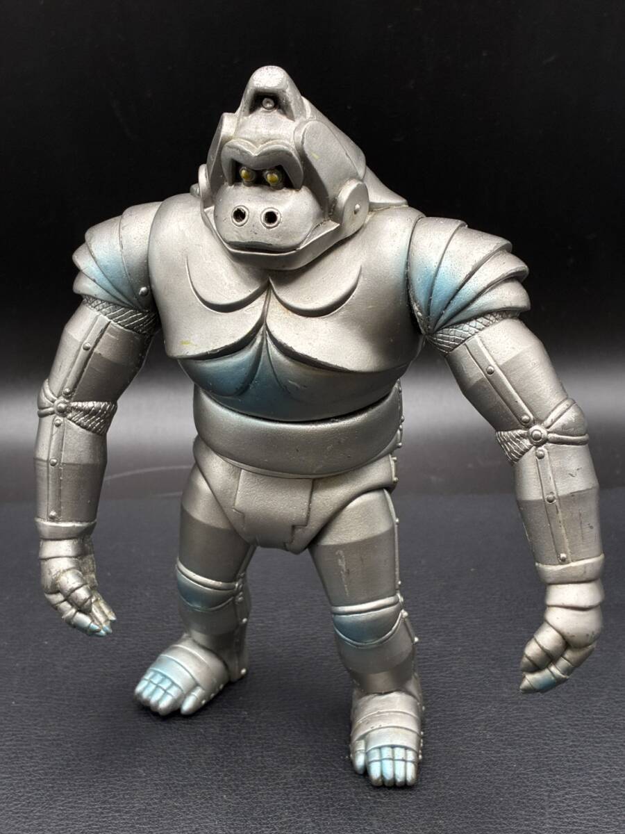 ゴジラ怪獣　メカニコング　ソフビ　1991年　バンダイ　日本製　タグ付 中古】0122-310◎BANDAI バンダイ メカコング ソフビ 人形 フィギュア