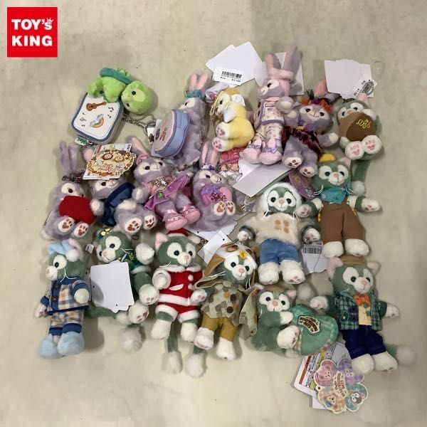 新品】TDS ぬいぐるみキーホルダー3点セット ダッフィー シェリーメイ