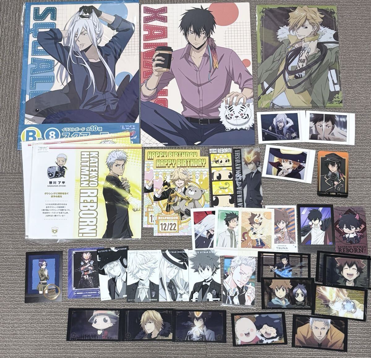 送料無料※ 家庭教師REBORN 雲雀恭弥・六道骸 ポストカード アニメ