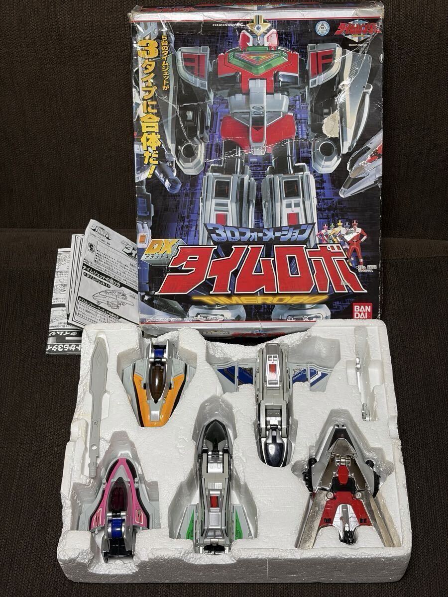 新品】森永 食玩 タイムレンジャー 合体変形 タイムロボ ③ タイム
