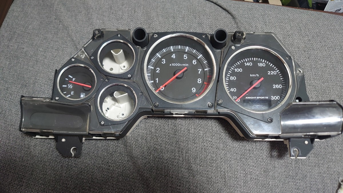 JZX100ツアラーV5MT用液晶ブルー反転加工TRD320kmフルスケールメーター