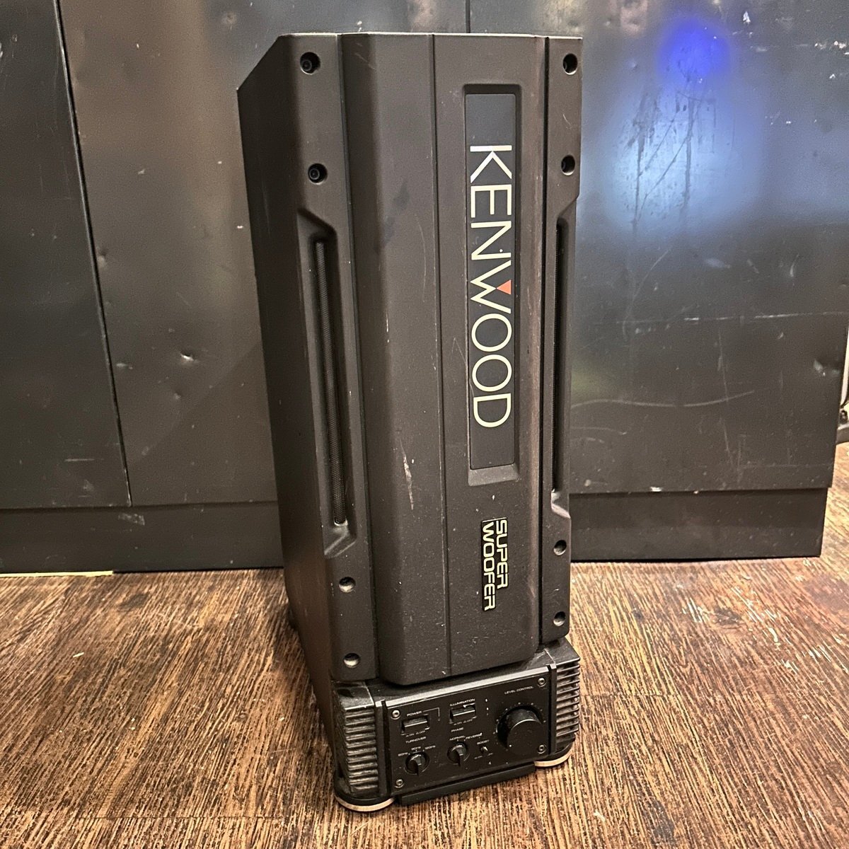 KENWOOD パワードサブウーファー KSC-SW11 動作良好 ヒューズ電源仕様