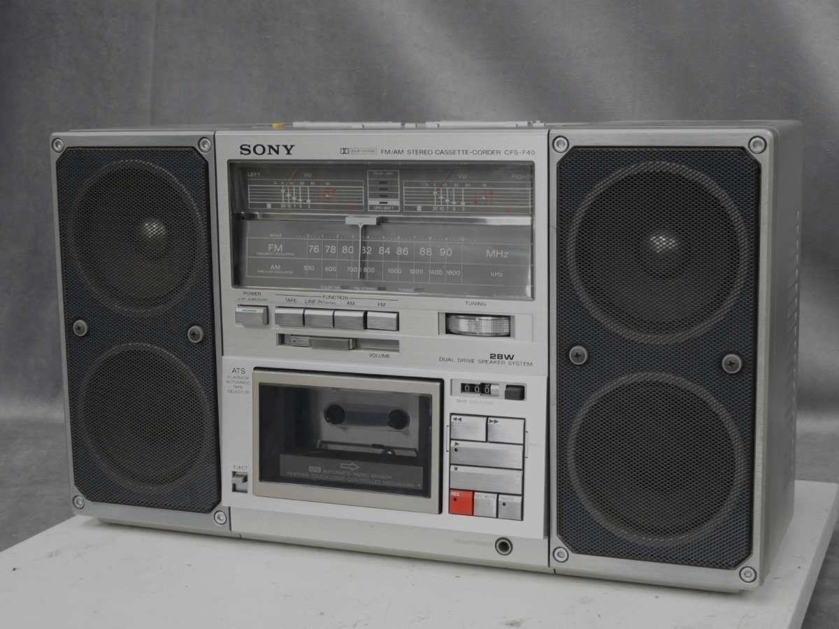 ◇ SONY / ソニー ダブルラジカセ CFS-W90 【ラジオ＆テープBデッキ