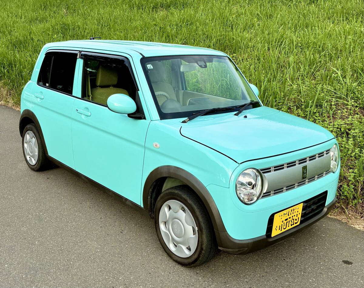 ☆ラパン（HE33S型フレンチミントパールメタリック ホワイト2トーン
