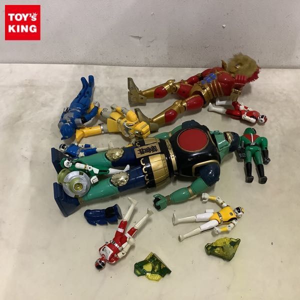 ソフビ バンダイ 超電子バイオマン 6体セット バイオマン×3 メッツラー