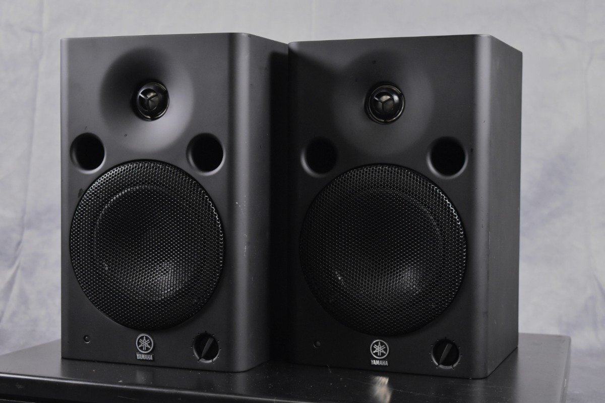 中古】YAMAHA MS60S パワードモニタースピーカー 2台 スタンド ミニ
