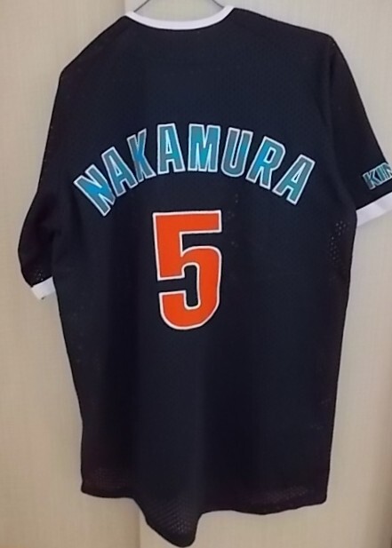 新品】大阪近鉄バファローズ 中村紀洋 ユニフォーム 未使用 Lサイズ