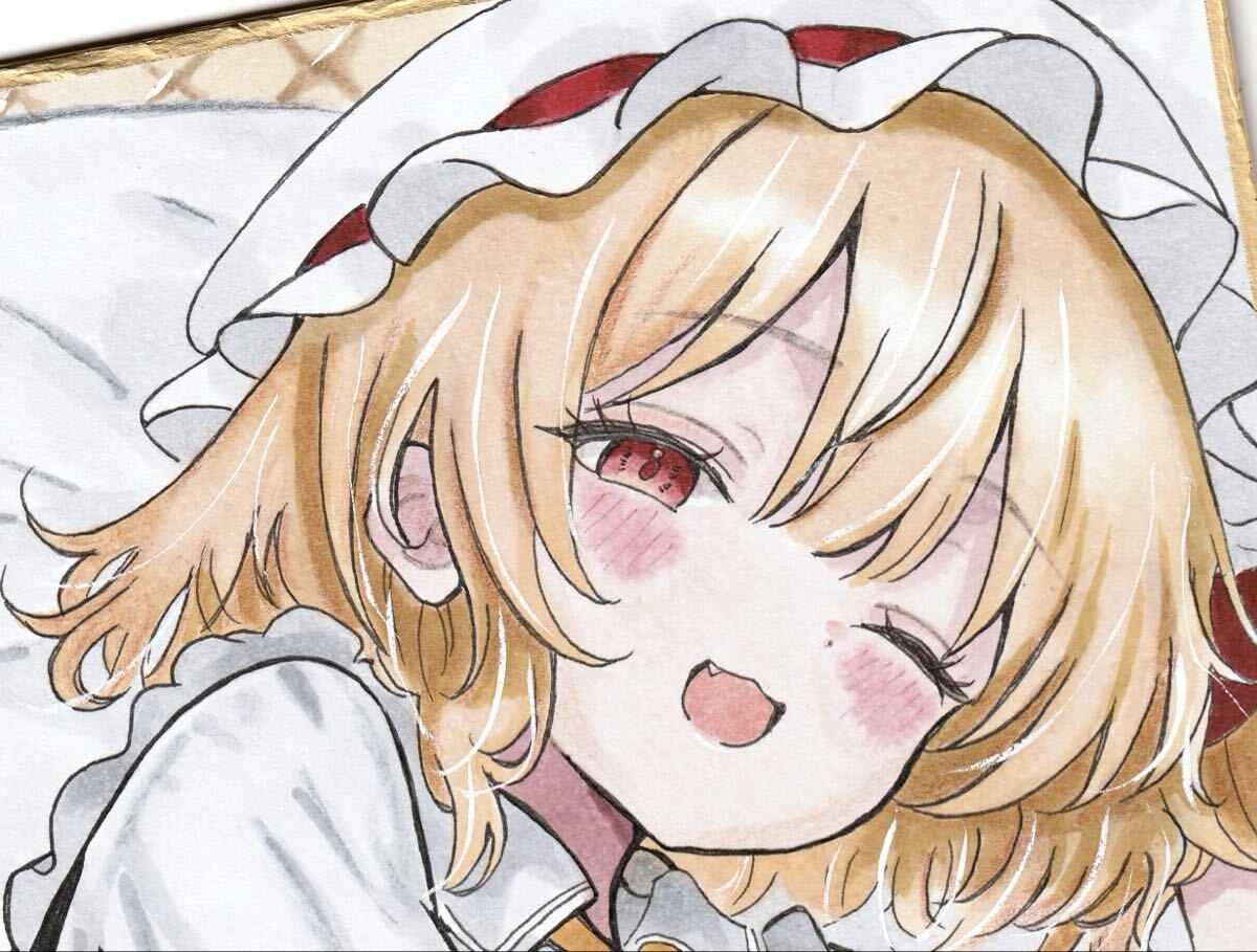 新品】東方Project 手描きイラスト 風見幽香 エリー クルミ