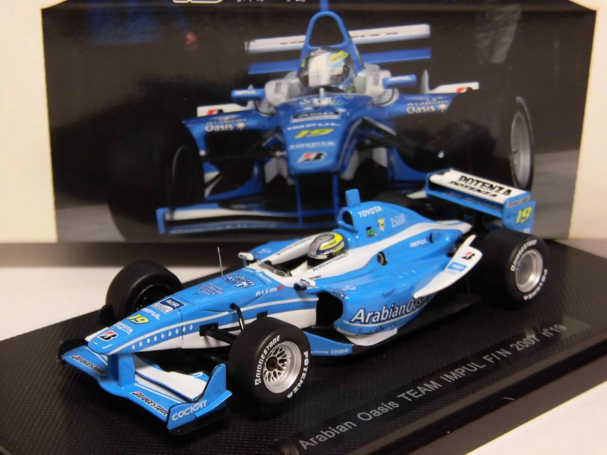 エブロ 1/43 ローソン インパル 2008 松田次生 スーパーフォーミュラ