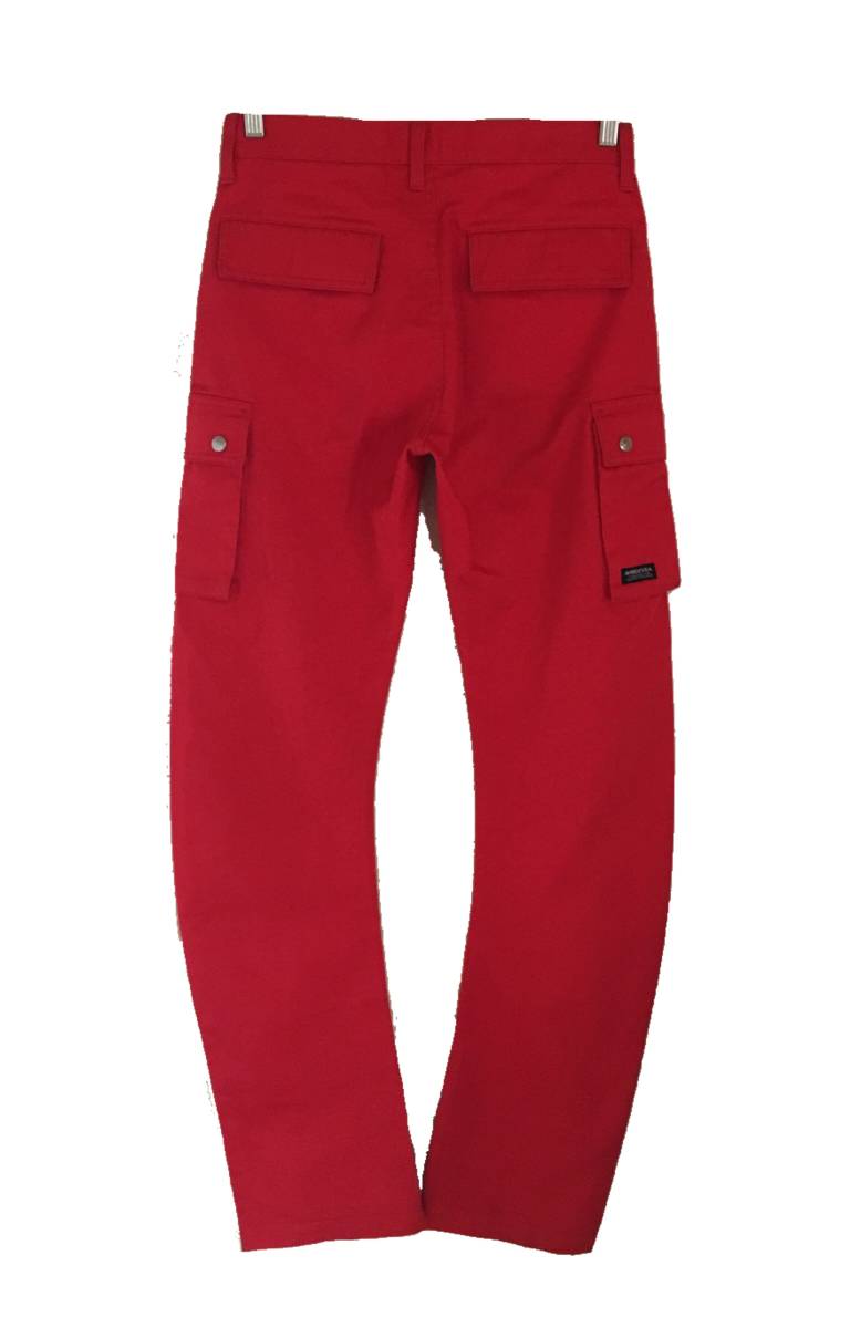 1000円 Avirex アヴィレックス バナナ カーゴパンツ 赤 メンズ S の落札情報詳細 ヤフオク落札価格情報 オークフリー スマートフォン版