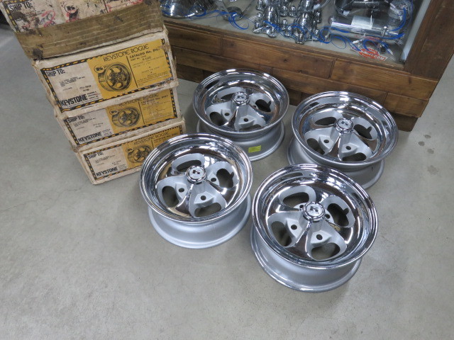 KEYSTONE キーストーン クレーガーホイール アメ車 マッスルカー 新品】超レア 新品 キーストーン クレーガー CRAGAR KEYSTONE WHEELS