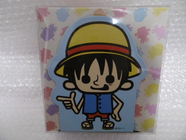 新品 ワンピース ブックエンド ルフィ 水色 即決対応 の落札情報詳細 ヤフオク落札価格情報 オークフリー スマートフォン版