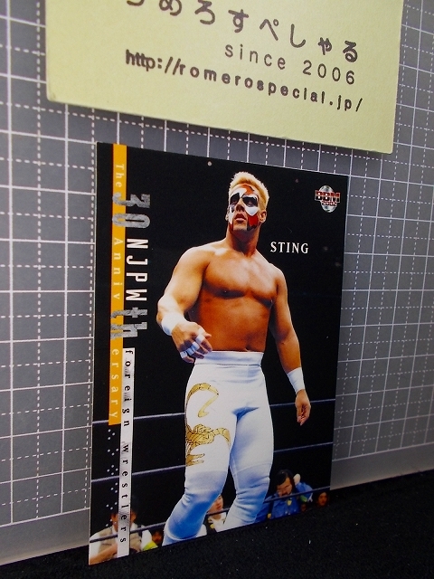 △2002年BBM新日本プロレス30周年♯183スティング/Sting/グレートムタ