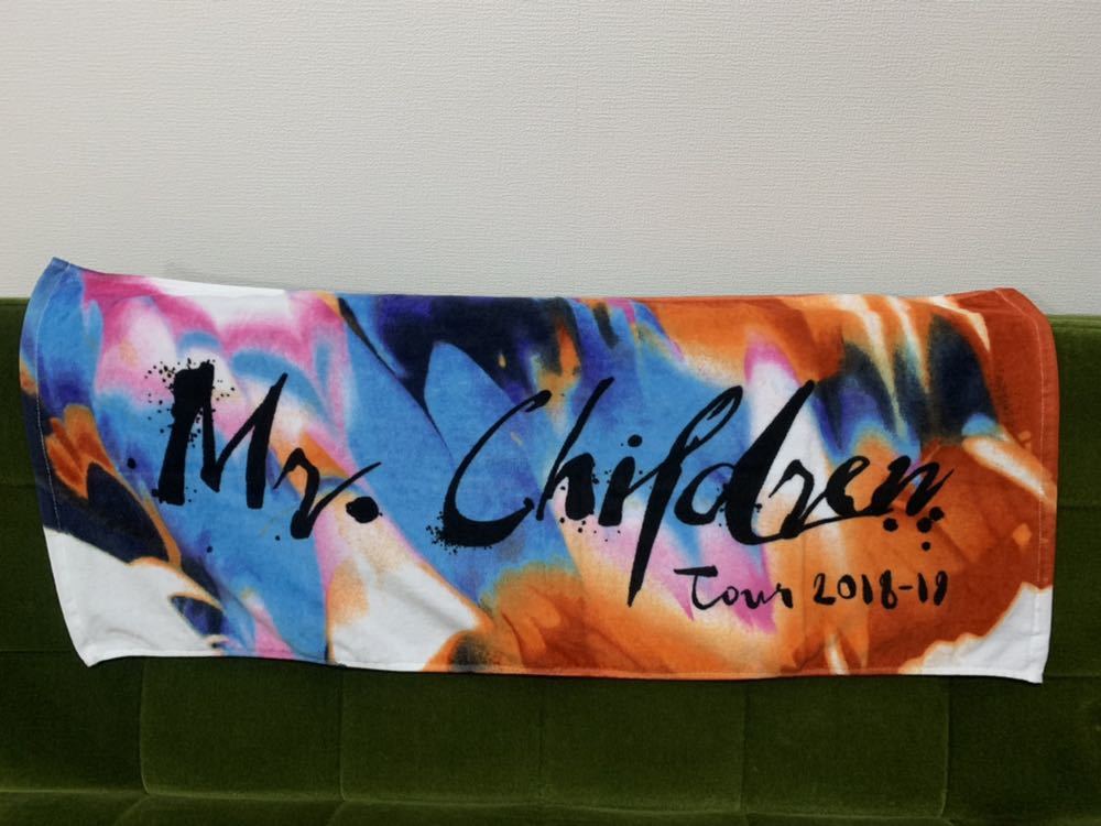 未使用 Mr Children 18 19重力と呼吸 オフィシャルタオル グッズ ミスチル タオル フェイスタオル マフラータオル の落札情報詳細 ヤフオク落札価格情報 オークフリー スマートフォン版