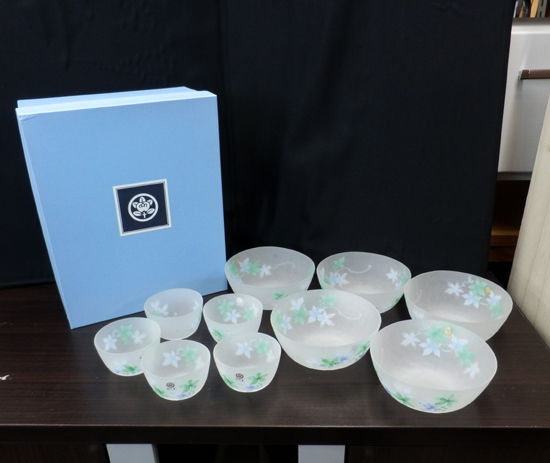 たち吉 菊の香 そうめん揃え 5客セット 12点 新品