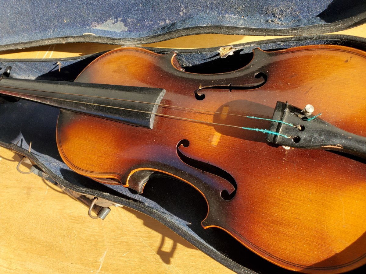 VICTORY バイオリン VIOLIN ジャンク品 MADE IN JAPAN TOKYO 8.1/2の
