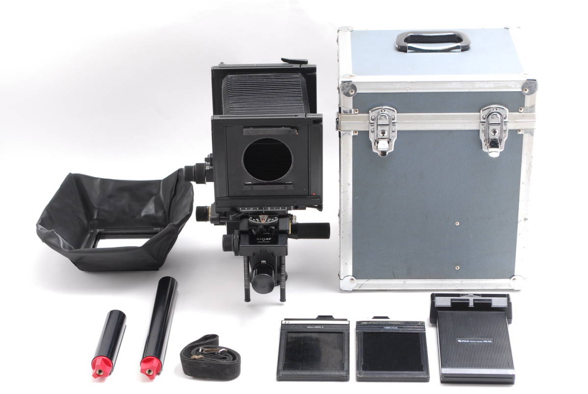 SINAR C2 4×5 PA-45 カットフィルムホルダー 袋蛇腹付属