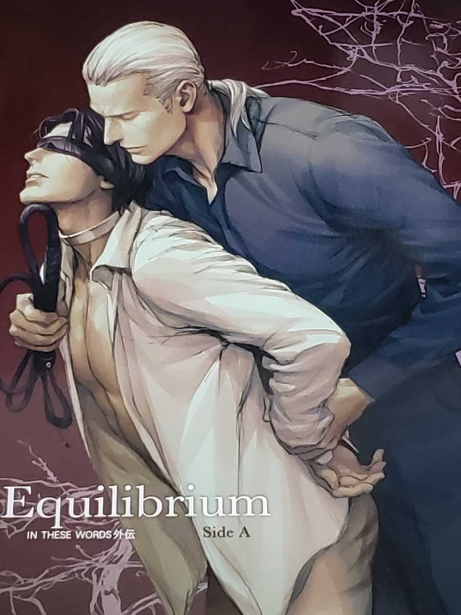 In These Words　咎井淳　デビッド　特大布ポスター　イラストタオル 同人誌 Guilt Pleasure Equilibrium Side A 小説；Narcissus イラスト
