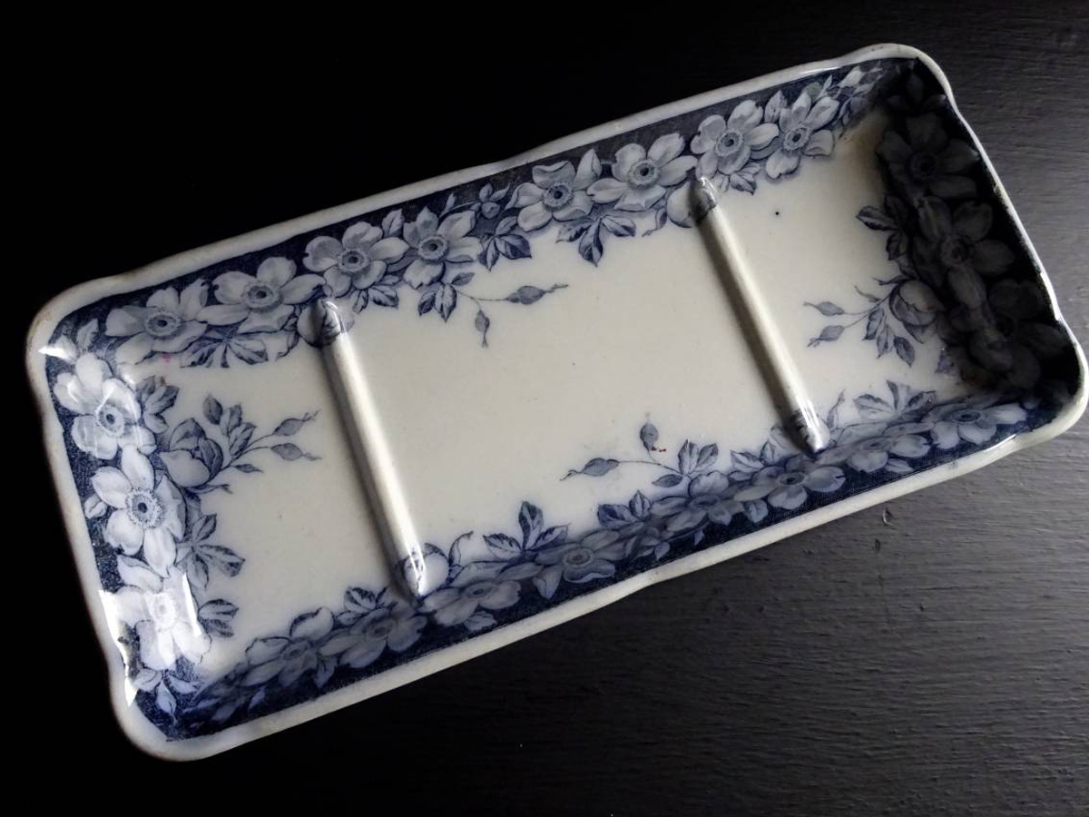 19世期 Creil et Montereau ソープディッシュ クレイユモントロー