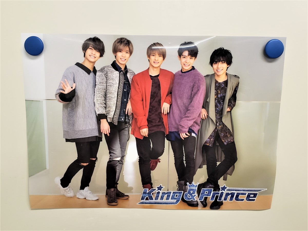 King & Prince 写真セット 2枚 中古】 King & Prince クリアポスター 2