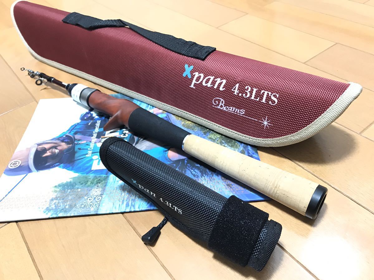 フィッシュマン xpan 4.3 トラウトロッド ケース付き トラウトロッド