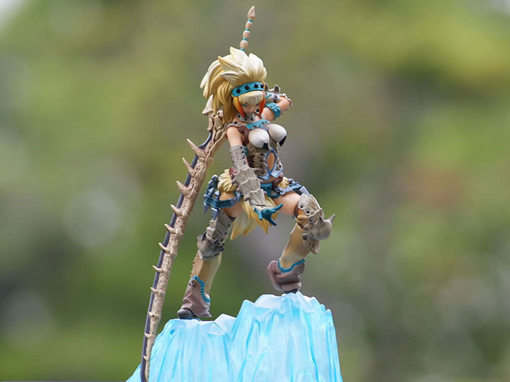 KDG・トイBOX モンスターハンター ベリオシリーズ女剣士 ガレージキット DXハンターフィギュア ベリオシリーズ 女剣士 モンスターハンター