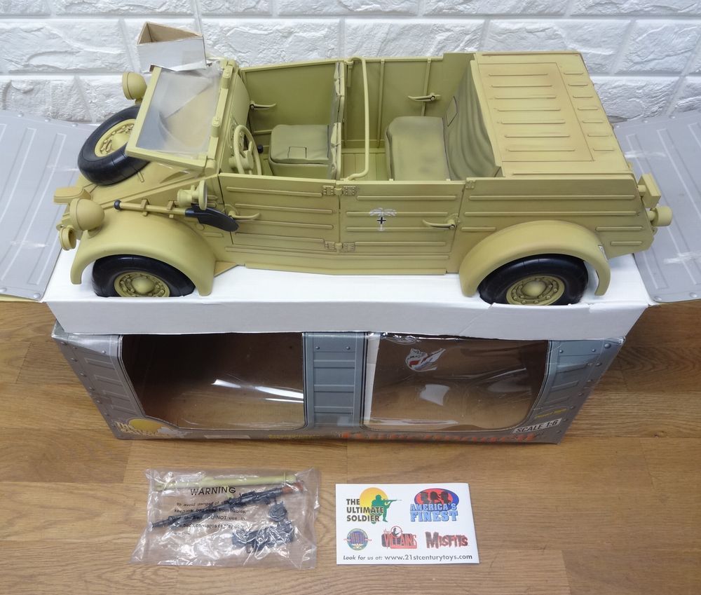 ドラゴン１/６シュビムワーゲン G.Iジョー １体付完成品ジャンク品 ドラゴン1/6シュビムワーゲン兵士1体付完成品ジャンク品(G.I.