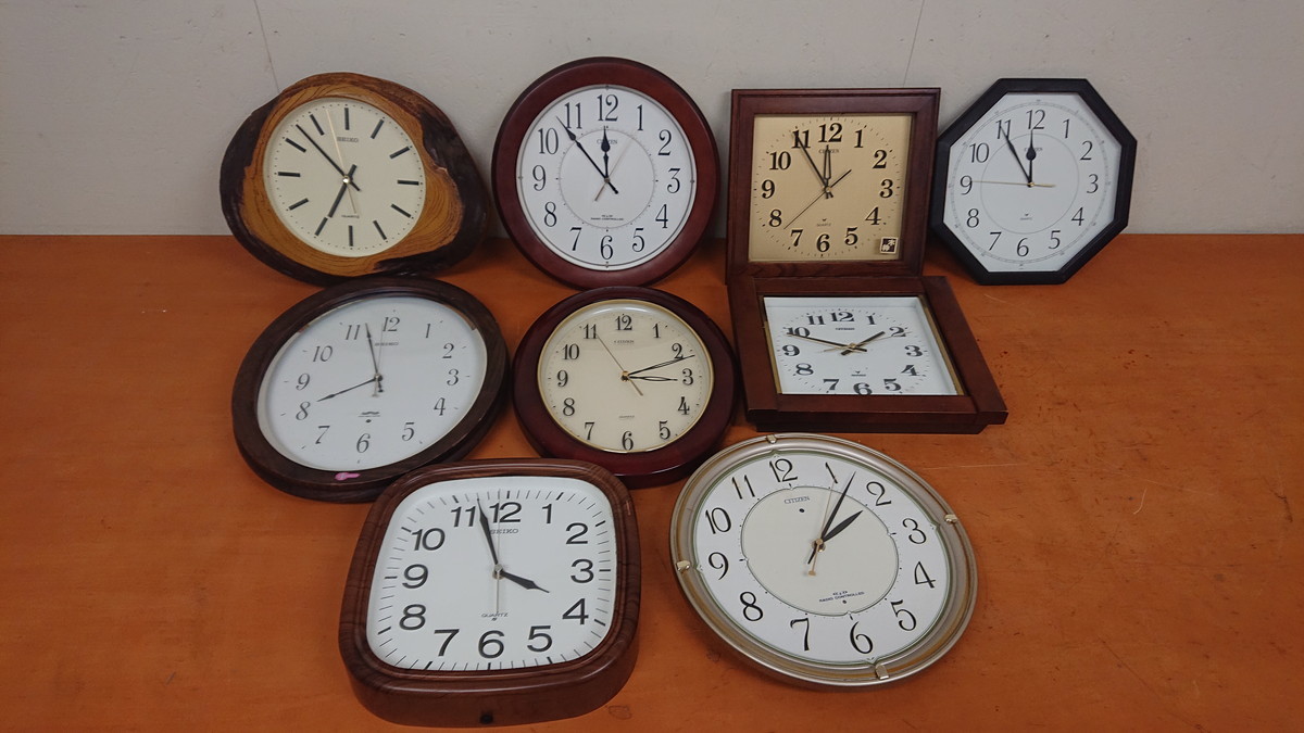 掛け時計(ジャンク品) インテリアとして