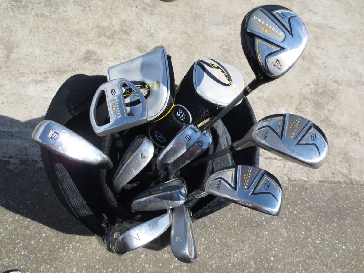 119564][中古ゴルフセット] [ツルヤ] ワンサイダーEM セット 硬さSR