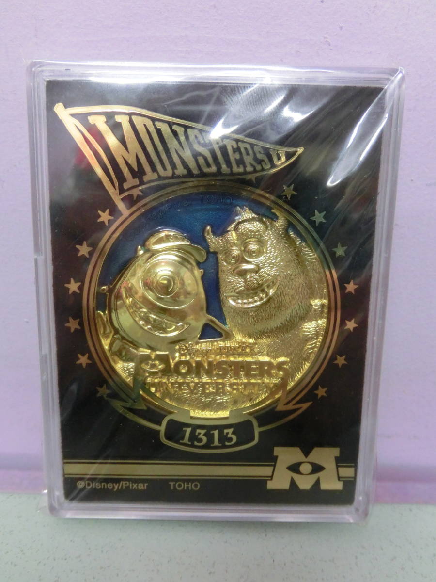 ディズニー 記念メダル アメリカのディズニーランド＆マジックキングダムのアトラクション・コイン + BANDITのバック