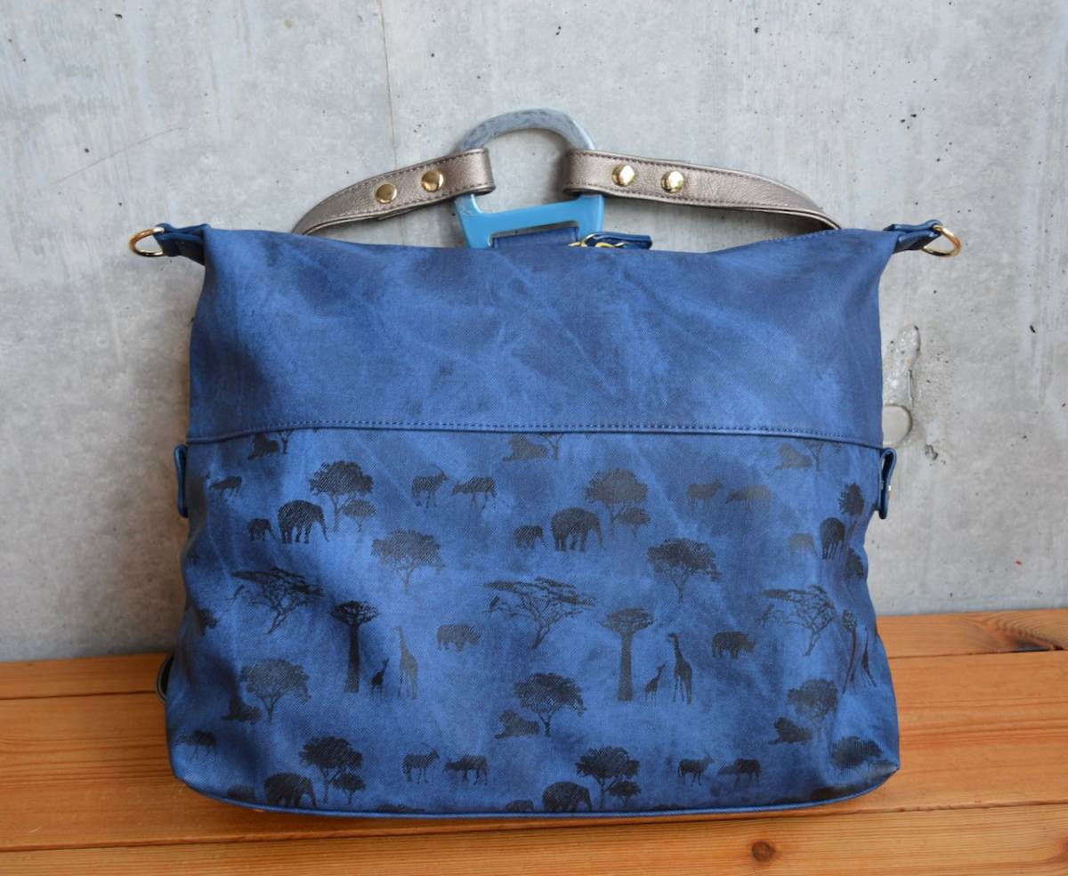 美品 Ear Papillonner イア パピヨネ 3wayバッグ リュックサック ショルダーバッグ Dリュック 樹脂ハンドル 象 の落札情報詳細 ヤフオク落札価格情報 オークフリー スマートフォン版