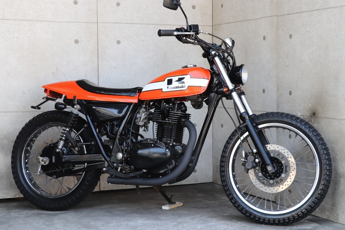 横浜～ Kawasaki 250TR 2003年モデル F2 トラッカー カスタム 綺麗