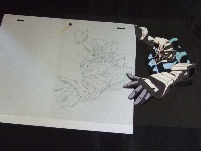 機動戦士ガンダム第08小隊 第6話 熱砂戦線 セル画 原画？ 動画
