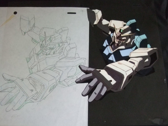 機動戦士ガンダム第08小隊 第6話 熱砂戦線 セル画 原画？ 動画