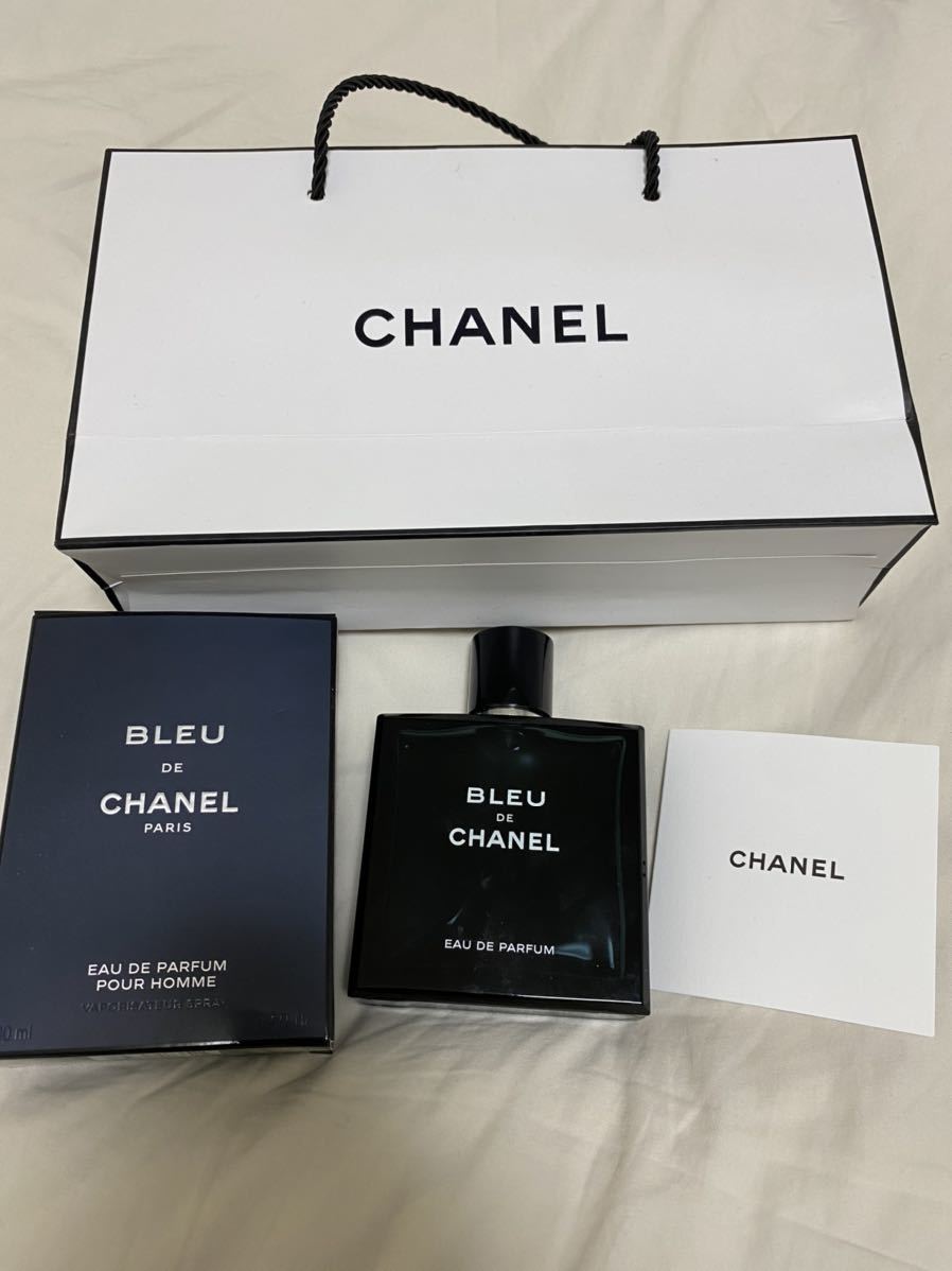 シャネル ブルー ドゥ シャネル オードパルファム 100ml メンズ 香水 ヴァポリザター Bleu De Chanel の落札情報詳細 ヤフオク落札価格情報 オークフリー スマートフォン版