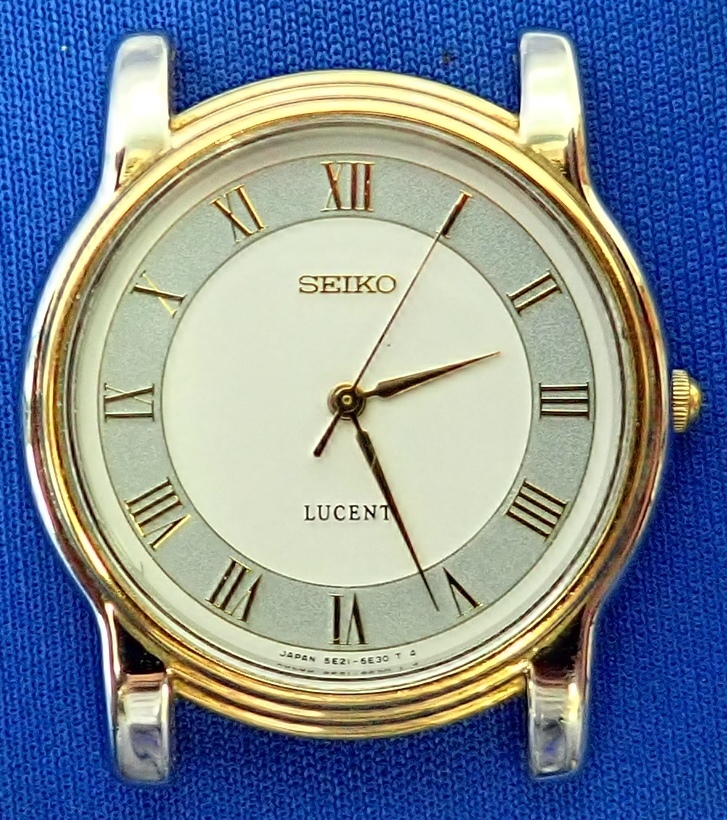 ◎SEIKO セイコー LUCENT 5E21-6E00 腕時計 クォーツ ベルトなし
