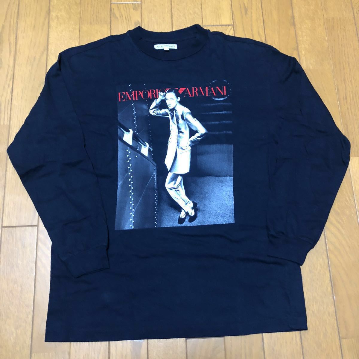 90s EMPORIO ARMANI エンポリオアルマーニ フォトロンt tシャツ