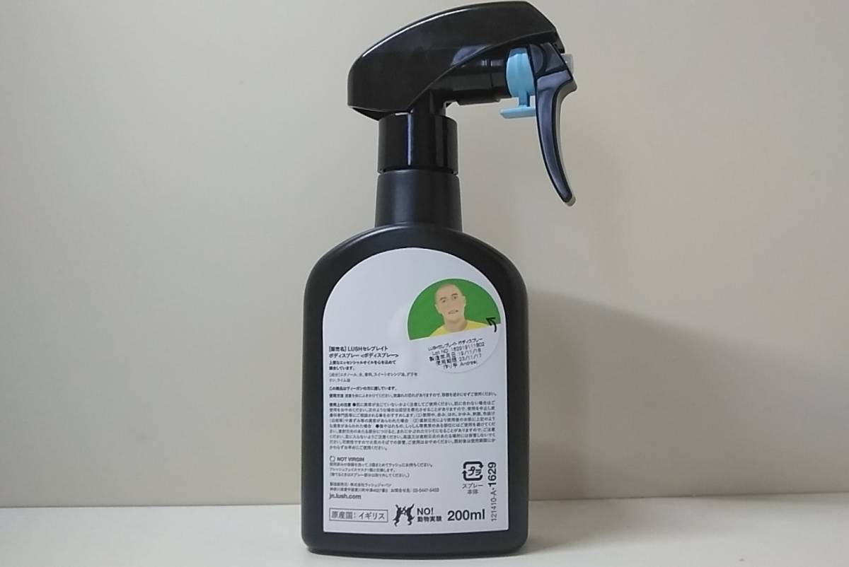 新品 未使用 ラッシュ Lush セレブレイト ボディスプレー 0ml 使用期限 23 11 17 の落札情報詳細 ヤフオク落札価格情報 オークフリー スマートフォン版