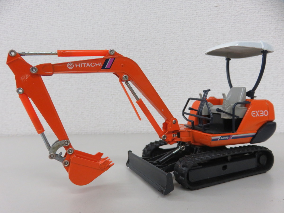 a050◇HITACHI ヒタチ Landy KID EX30 1/24 ショベルカー ミニカー 箱