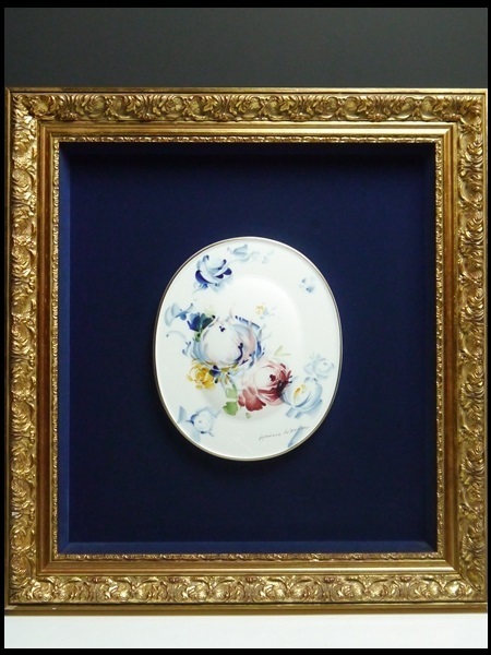 181 Meissen マイセン ハインツ・ヴェルナー サイン入り 薔薇