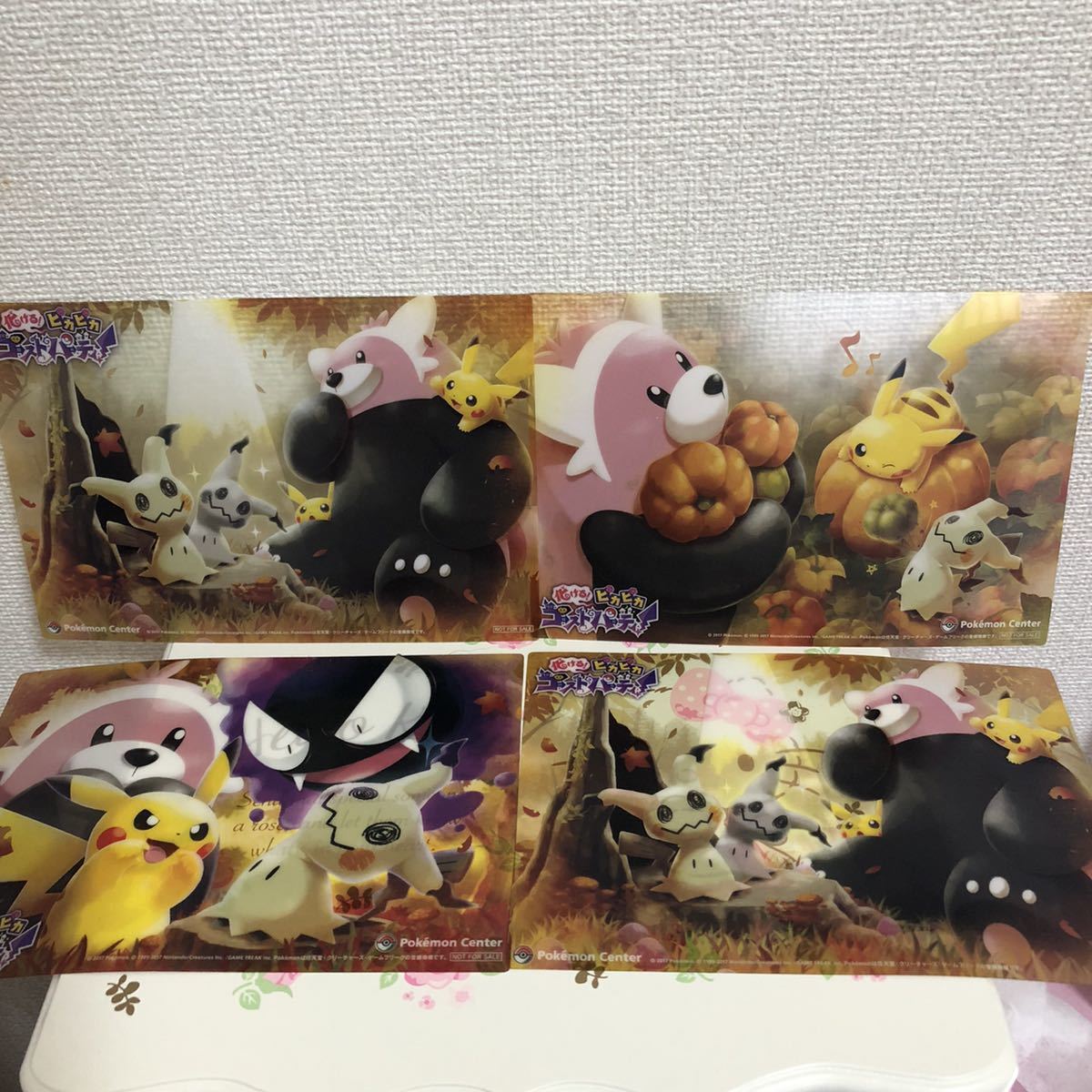 新品 ポケットモンスター 非売品 ゴーストパーティ ポケモンセンター限定 クリアカード ピカチュウ ミミッキュ の落札情報詳細 ヤフオク落札価格情報 オークフリー スマートフォン版