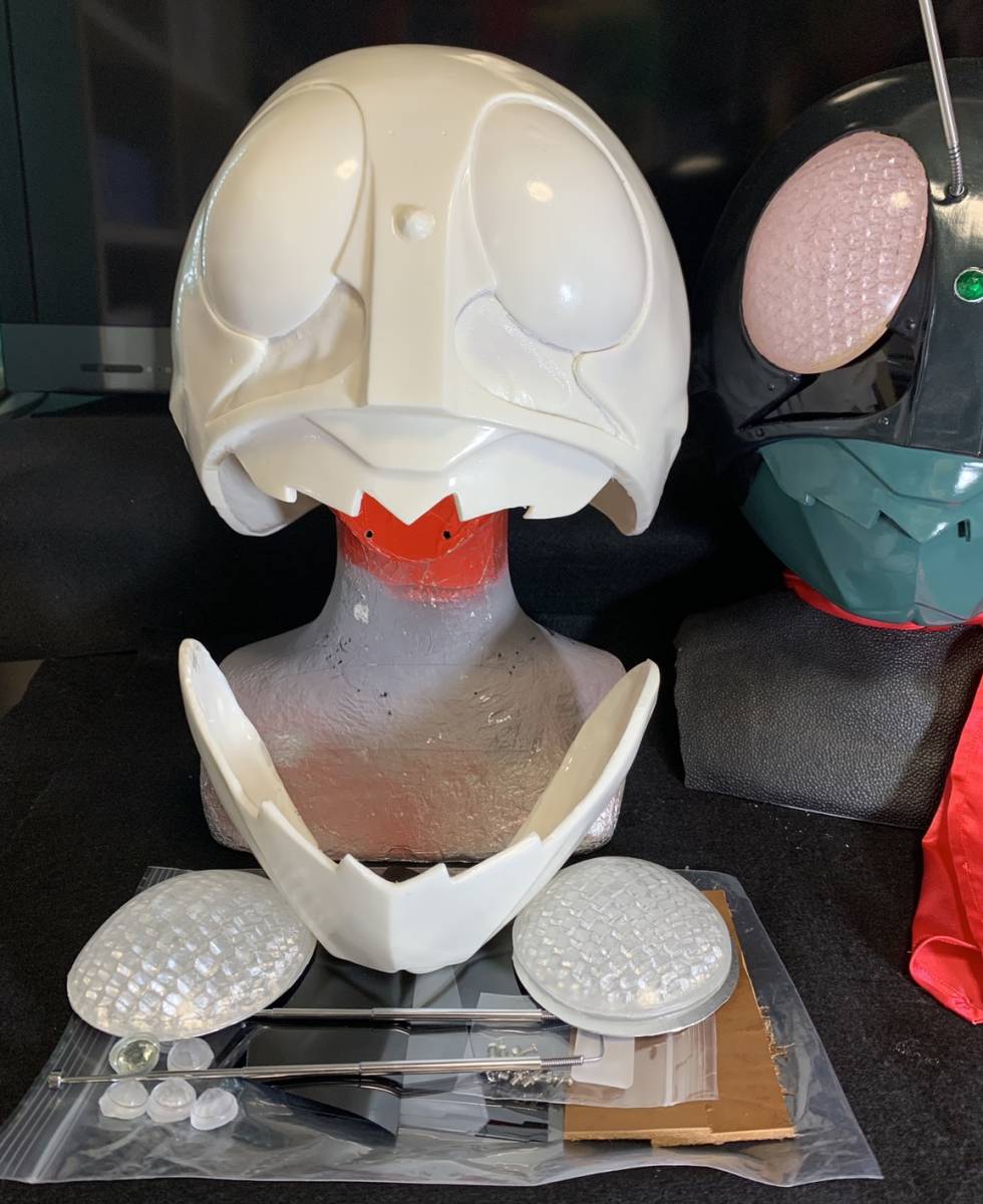 アトラク用 仮面ライダー旧一号 アトラクマスク Yahoo!オークション - 【注意事項厳守】 仮面 ライダー 旧1号