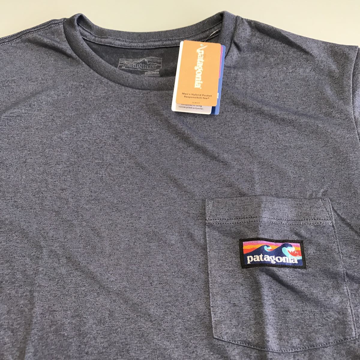 新品 Patagonia パタゴニア メンズ S Tシャツ ハイブリッド ポケット レスポンシビリティー Hybrid Pocket Resposibili Tee の落札情報詳細 ヤフオク落札価格情報 オークフリー スマートフォン版
