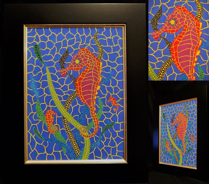 模写 草間弥生 たつのおとしご 【公式通販】