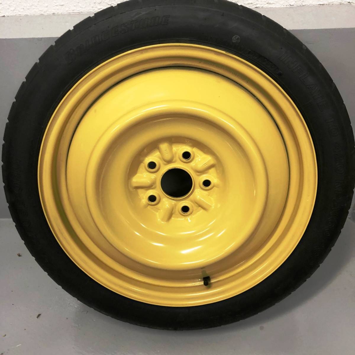 レクサス トヨタ純正応急用タイヤ、ホイール18インチ テンパー スペア