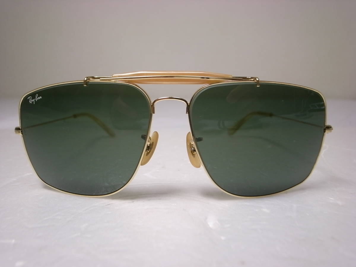 美品　廃盤　レイバン　エクスプローラー　ボシュロム　黒フレーム 美品 廃盤 レイバン エクスプローラー ボシュロム 黒フレーム