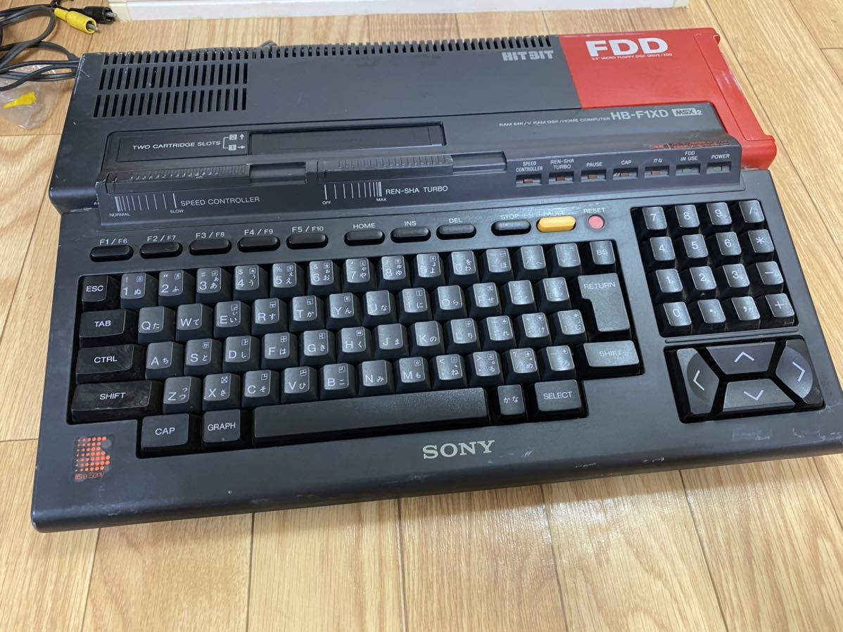 sony msx2 HB-F1XD : r⁄cassettefuturism 【MSX】SONY HB-F1XD MSX2