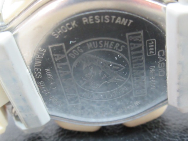 Casio Dw 00 腕時計 ホワイト G Shock クォーツ デジタル Fairbanks Alaska カシオ G ショック 電池交換済み の落札情報詳細 ヤフオク落札価格情報 オークフリー スマートフォン版